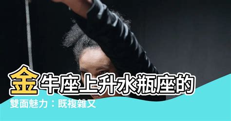 太陽金牛 上升水瓶|上升水瓶｜深入解讀性格特點、外在印象及愛情觀/感情